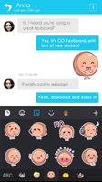Keyboard Sticker Mimi Macaron screenshot 2