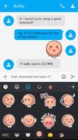 Keyboard Sticker Mimi Macaron screenshot 3