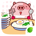GO Keyboard Sticker Mr Pig icon