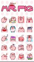 GO Keyboard Sticker Mr Pig capture d'écran 3