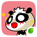 GO Keyboard nono panda Sticker APK