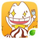 GO Keyboard Sticker No.8 teeth APK