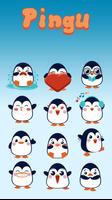 GO Keyboard Pingu Sticker poster