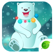 GOKeyboard Polar Teddy Sticker