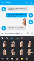 Keyboard Sticker Silly Finger Ekran Görüntüsü 2