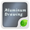 Aluminum Drawing GO Keyboard
