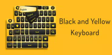 Black and yellow keyboard