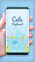 Cute keyboard theme Plakat