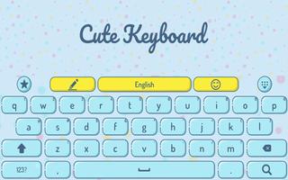 Cute keyboard theme Screenshot 3