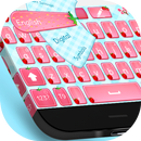 New cute strawberry keyboard APK