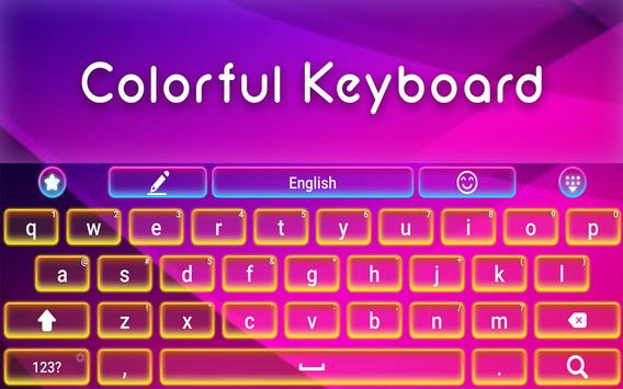Colorful keyboard screenshot 3