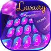 Luxury diamonds glitter keyboard