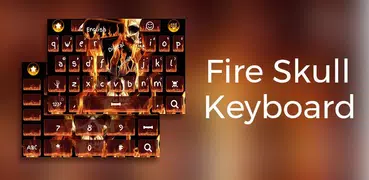 Fire Skull Keyboard