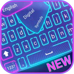 Descargar APK de Holograma teclado de neón