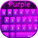 Teclado roxo APK