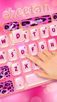 Joli clavier Pink Cheetah capture d'écran 2