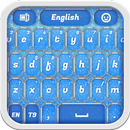 Blue Glitter Keyboard APK