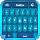 Blue Keyboard for Smartphone icône