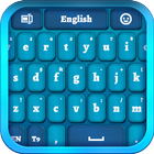 Blue Keyboard for Smartphone أيقونة