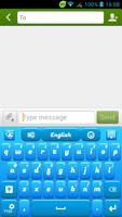 برنامه‌نما Blue Plastic Keyboard عکس از صفحه