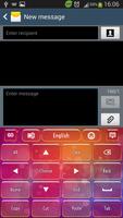 Colored Theme Keyboard capture d'écran 3