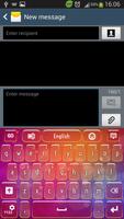 Colored Theme Keyboard screenshot 1