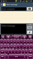 Dark Plum Keyboard screenshot 2