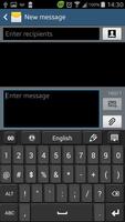 برنامه‌نما Keyboard for Galaxy Note 4 عکس از صفحه