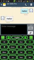 Green Glow Keyboard capture d'écran 3