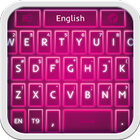 Keyboard Pink Glow icône