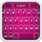 Keyboard Pink Glow icon