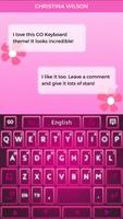 Keyboard Pink Glow Ekran Görüntüsü 1