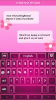 Keyboard Pink Glow Ekran Görüntüsü 2
