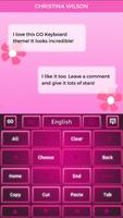 Keyboard Pink Glow Ekran Görüntüsü 3