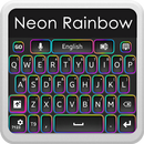 Clavier néon arc-en- APK