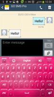 Pink Candy Keyboard screenshot 3