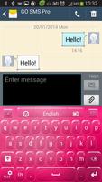 Pink Candy Keyboard screenshot 1
