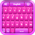 Pink Keyboard for Smartphone