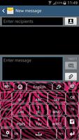 Pink Zebra Keyboard imagem de tela 3