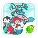 Doodle Art GO Keyboard Theme aplikacja