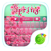 Spring Go Keyboard Theme Zeichen