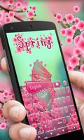 Spring Go Keyboard Theme Affiche