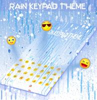 Tema del teclado de lluvia captura de pantalla 1