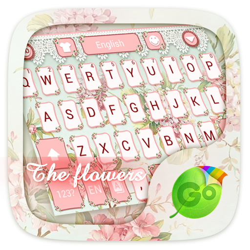 The Flowers GO Keyboard Theme