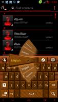 Dark Chocolate Keyboard screenshot 2