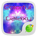 Colorful Galaxy Keyboard Theme aplikacja