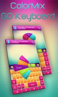 Color Mix GO Keyboard Theme Affiche
