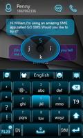 GO Keyboard Coolight Theme capture d'écran 1