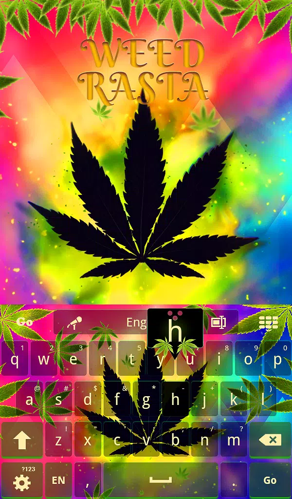 Colored Rasta Weed Keyboard APK for Android Download