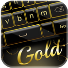 Elegant Gold Keyboard 아이콘